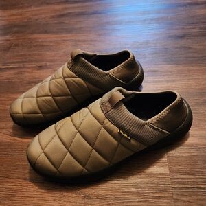 Rubis Men's Quilted Slip-On Shoes in Olive